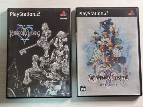 Kingdom Hearts 1 Y 2 Ps2 Ediciones Japonesas Intactos!