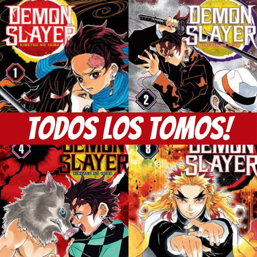 Imagen 1 de 7 de Manga - Demon Slayer - Elige Tu Tomo - Ivrea Koyoharu Shonen