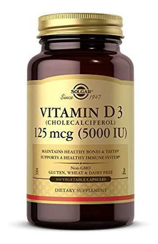 Solgar - Vitamina D3 5.000 Ui - L a $1033