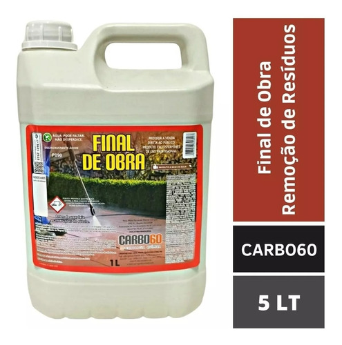 Pós Obra Super Concentrado 5 Litros