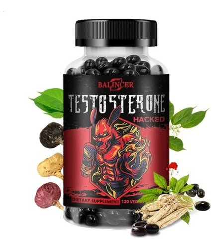 Testosterone Hacked | 120 Cápsulas