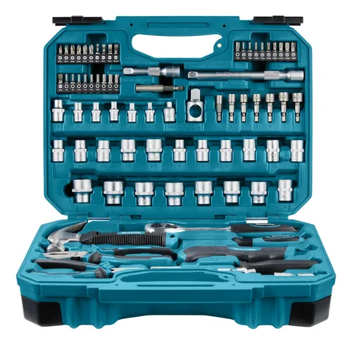 Set Accesorios Y Herramientas Manuales 76 Piezas Makita.