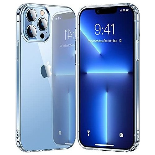 Funda Transparente Para iPhone 13 Pro Max Policarbonato Tpu