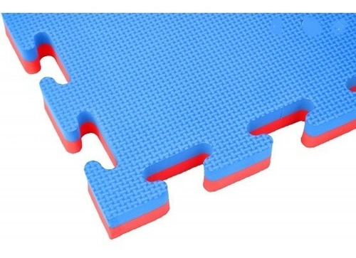Imagen 1 de 4 de Piso Goma Eva Encastrable C/borde Bebe Gimnasio 1x1mts X20mm