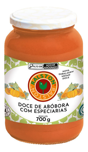 Doce De Abóbora Com Especiarias Ralston 700g 