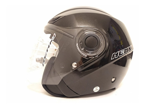 Casco Nenki Urbano Nk-627 Abierto Rojo Azul O Negro Brillant