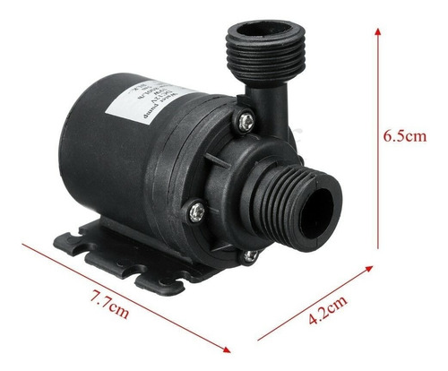 Bomba Agua Solar Sumergible 800l/min 12v Oxigenacion Peces