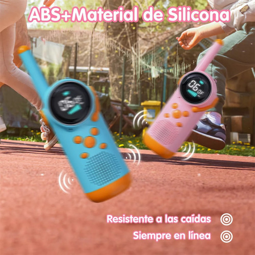- Tela Lcd Walkie-talkie Para Presente De Dia Das Crianças,