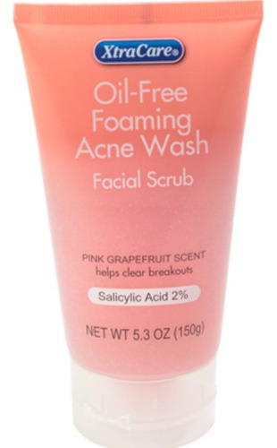 Oil-free Foaming Acne Wash Facial Scrub Xtracare