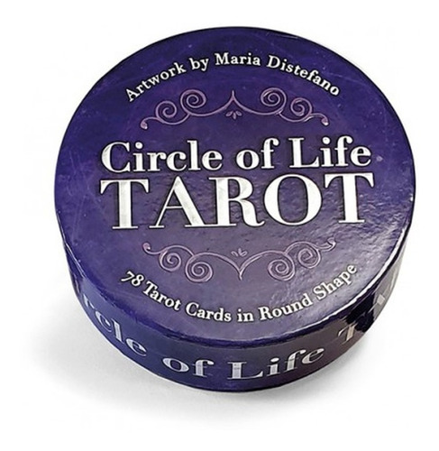 Libro Tarot Circle Of Life - Cartas Redondas - Lo Scarabeo 