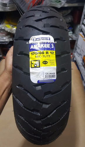 Pneu Traseiro Michelin Anakee 3 170/60-17 Bmw 1200