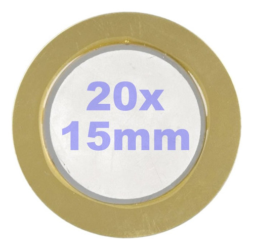 20x Transdutor Piezo Elétrico 15mm Pastilha Sensor Bateria