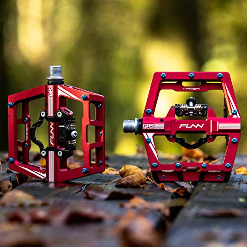 Pedales Spd De Doble Plataforma Funn Mamba, Montaje Con Clip