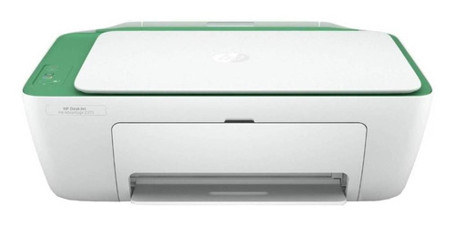 Imagem 1 de 4 de Impressora a cor multifuncional HP Deskjet Ink Advantage 2375 branca e verde 100V/240V