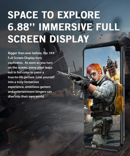 Blackview Bv6100 - Resistente Indestructible /único En Chile