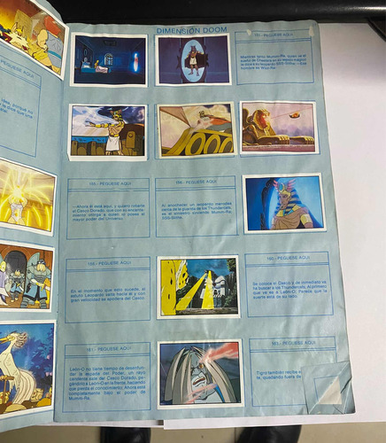 Album Thudercats 80s Envio Gratis (Usado)
