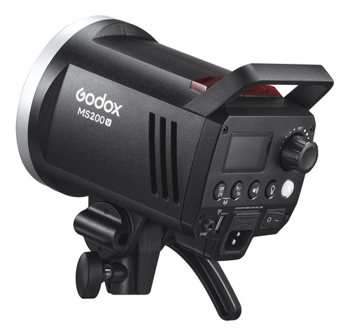 Lámpara Flash Con Flash Estroboscópico Mejorada Godox Ms200-