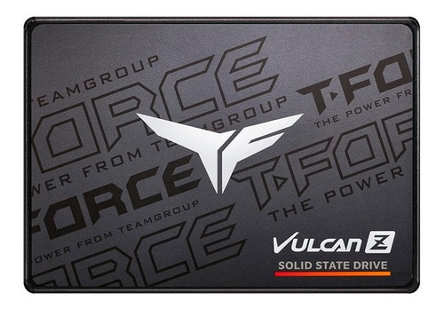 Unidad En Estado Solido T-force Vulcan Z, 256gb, Sata 6gb/s, Color Gris