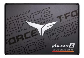 Unidad En Estado Solido T-force Vulcan Z, 256gb, Sata 6gb/s, Color Gris