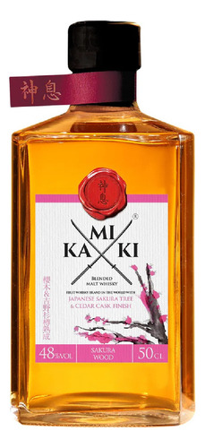 Whisky Japones Kamiki Sakura Wood 500 Ml