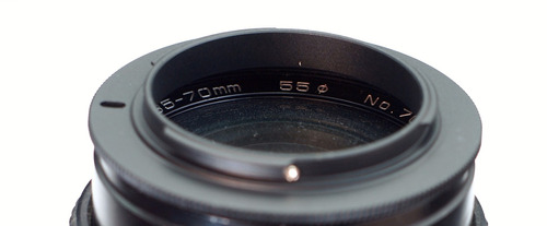 Anillo Inversor Para Nikon  D5300 55 Mm Diametro