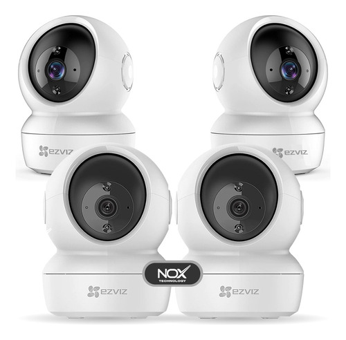 Kit X 4 Camara Seguridad Ip Wifi Casa Hikvision Ezviz C6n 