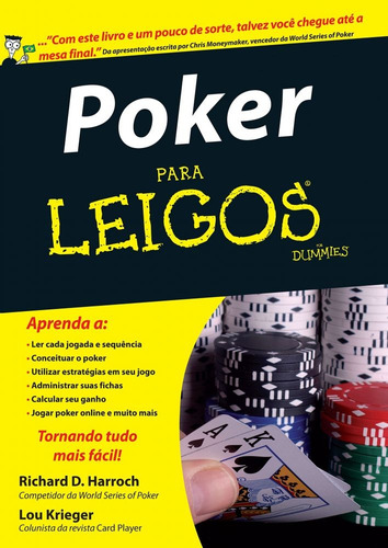 Poker Para Leigos, de D. Harroch, Richard. Série Para leigos Editora Catavento Distribuidora de Livros Ltda, capa mole em português, 2011