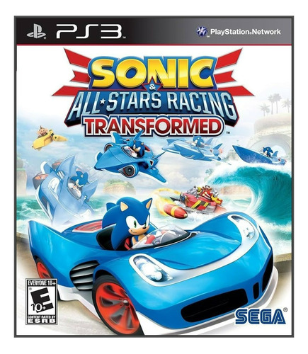 Sonic & All-stars Racing Transformed + Dlc ~ Ps3 Español 