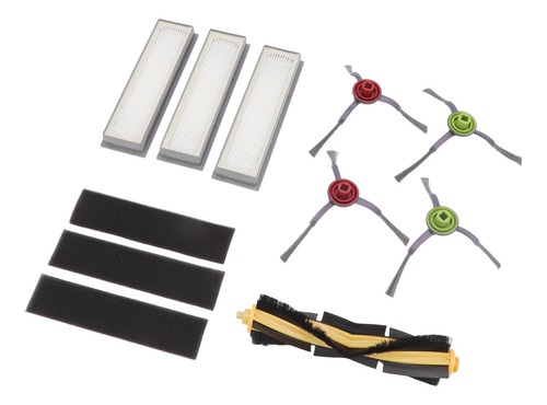Set De Cepillos Principales Y Laterales Con Filtro Sweeping