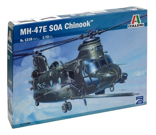 Mh-47e Soa Chinook - 1-72 - Italeri 1218