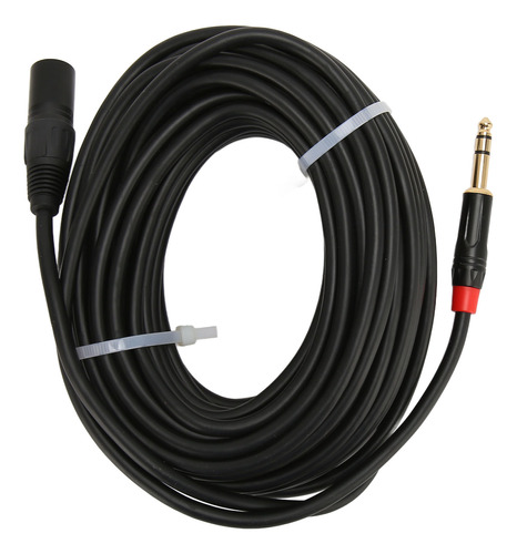 Cable De Audio Macho Xlr A Conector De 6,35 Mm, Xlr De 3 Pin