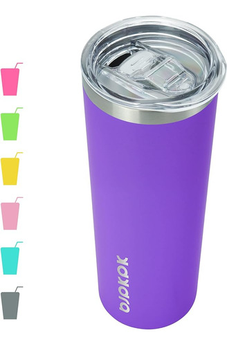 Vaso Delgado De Acero Inoxidable De 20 Onzas, Taza Térmica D