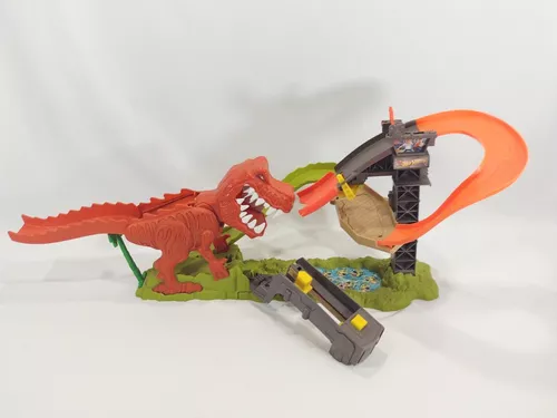 Pista Hot Wheels Dinossauro