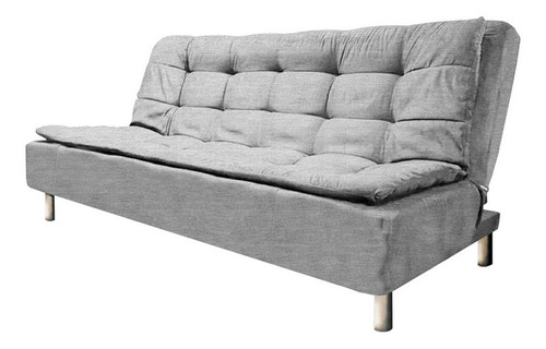 Sofa Cama Ranger Haspe Gris Sala Sofa Sillon Mueble Pieza