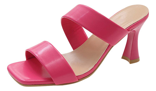 Zt Sandalias Mujer, Sandalias De Tacón Ancho, Zapatillas