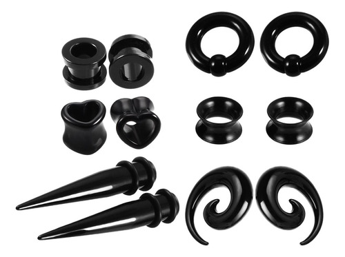 N Kit De Expansores De Orejas Flesh Tunnels 8 Mm