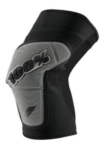 Rodilleras 100% Ridecamp Knee Guard - Black / Grey