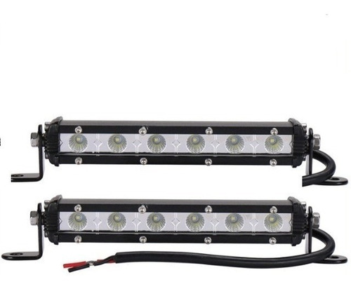 Par Exploradora Barra Led 3000 Lm Moto Carro Maquinaria 4x4