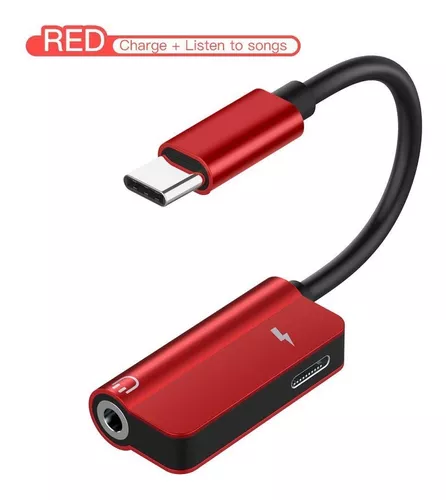 Adaptador Usb C A Jack 3.5mm Con Pin De Carga Usb C Xiaomi