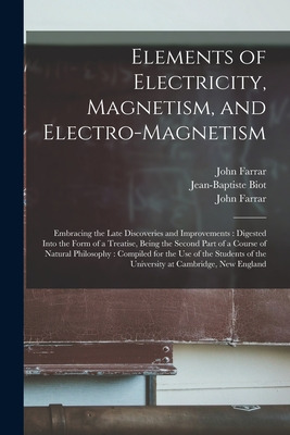 Libro Elements Of Electricity, Magnetism, And Electro-mag...