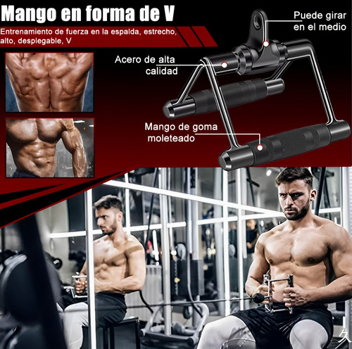 Agarres Para Gym 10pcs Agarradera Maneral Kit Con 8 Ganchos