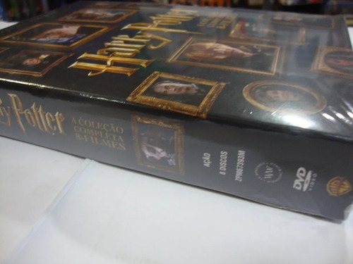 Imagem 2 de 4 de Box Original: Coleção Completa Harry Potter - 8 Dvds Lacrado