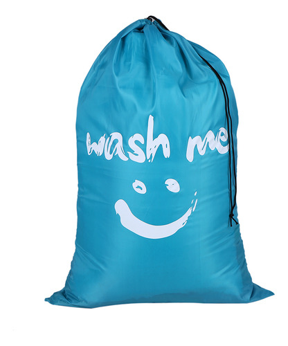 Bolsa De Lavandería Plegable Multifuncional De Nylon Con Cor