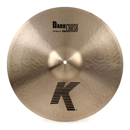 Platillo Zildjian K0904 K Dark Thin Crash 18 Pulgadas C