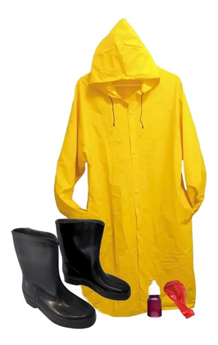 Disfraz Georgie It Impermeable, Botas Globo Y Sangre