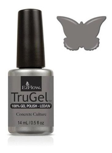 Esmalte Semipermanente Trugel Ezflow Creme Uñas Manicura Color Concrete culture