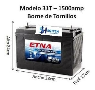 Baterías De Camiones 31t 1100 Amp Y 1500 Amp