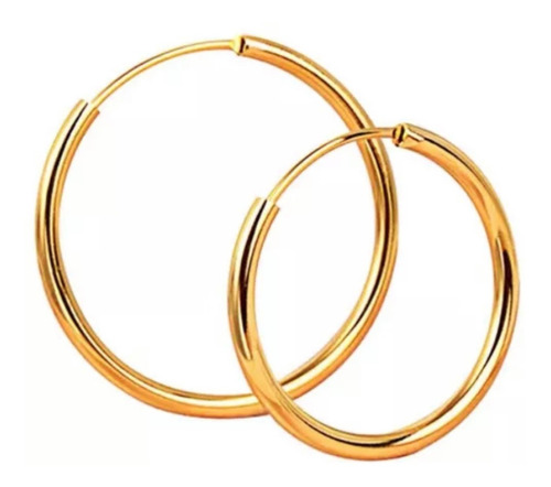 Aros Argolla Gold Filled 14k, 20 Mm