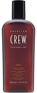 American Crew Classic 3 In 1 Shampoo, Conditione & Wash Plus