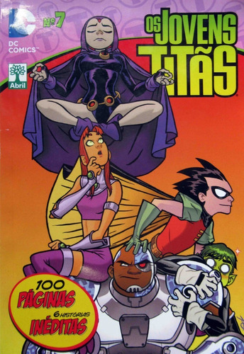 Hq Dc Comics Os Jovens Titãs 7 Editora Abril 